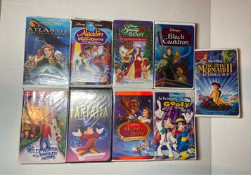 Disney vhs lot of 9