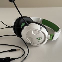 TURTLE BEACH XBOX ONE EAR FORCE RECON 50X WIRED GAMING HEADSET - WHITE Tested!