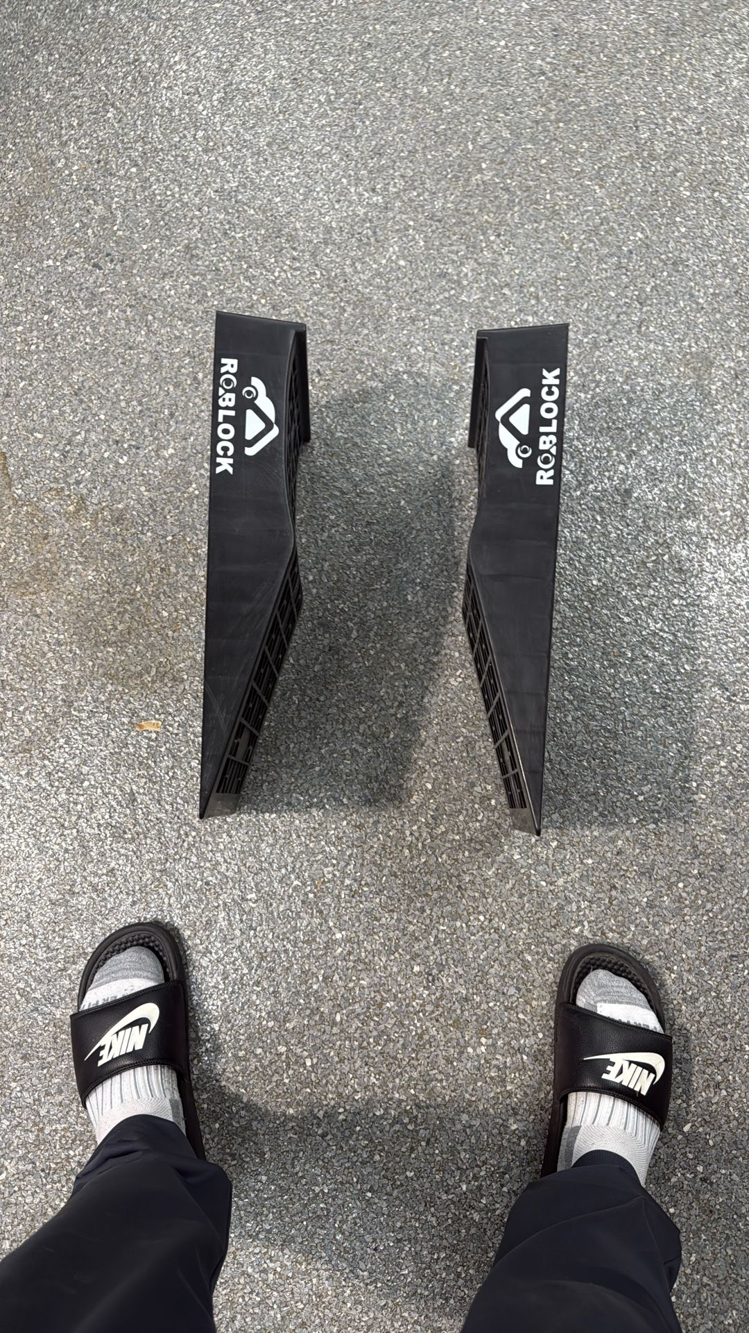 Low Set Of Car Ramps