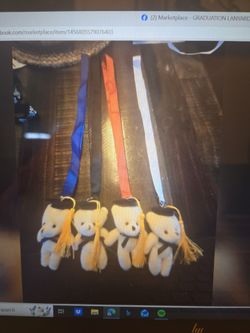 GRADUATION BEAR LANYARDS