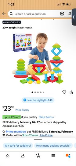 Toddler Building Blocks 