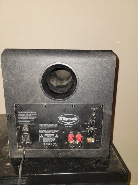 KLIPSCH SW-350 SUBWOOFER