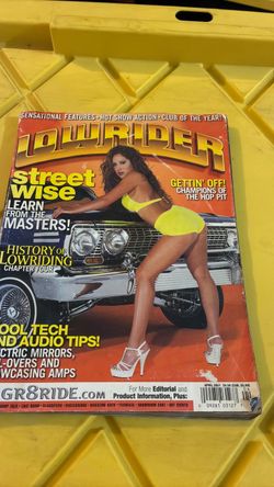 One vintage low rider magazine