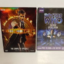 DOCTOR WHO: THE MOVIE SPECIAL ED. SEALED + THE COMPLETE SPECIAL BOX