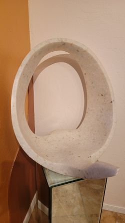 Soaring Bird Marble Stone Art Piece ABOUT 2 FEET