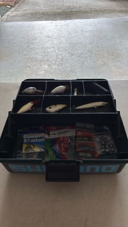 Loaded tackle box
