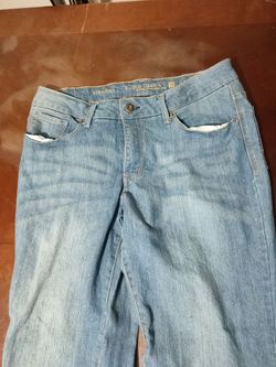 Faded Glory Straight Light Blue Jeans  Size:16A Womans
