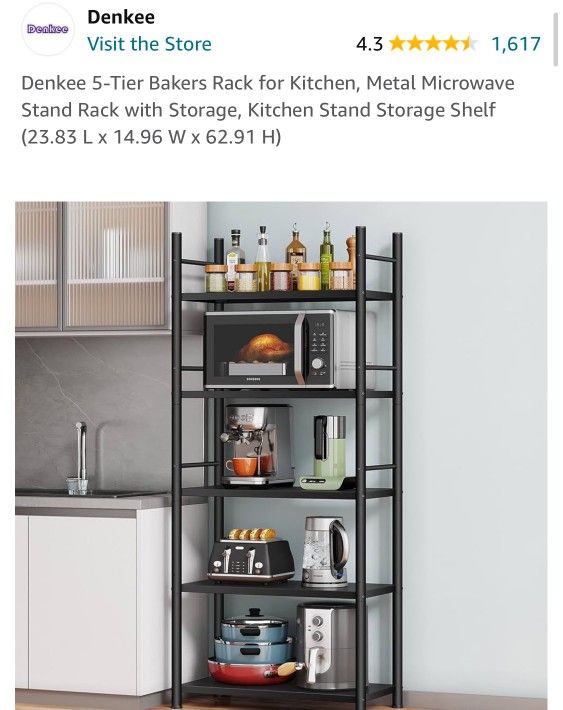 Kitchen Baker Rack
