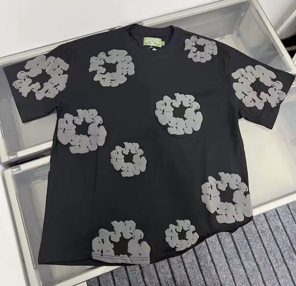 DENIM TEARS Men’s Women’s Short Sleeve Tee Shirts