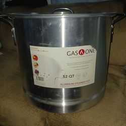Gas One 52qt Aluminum Steamer Pot 