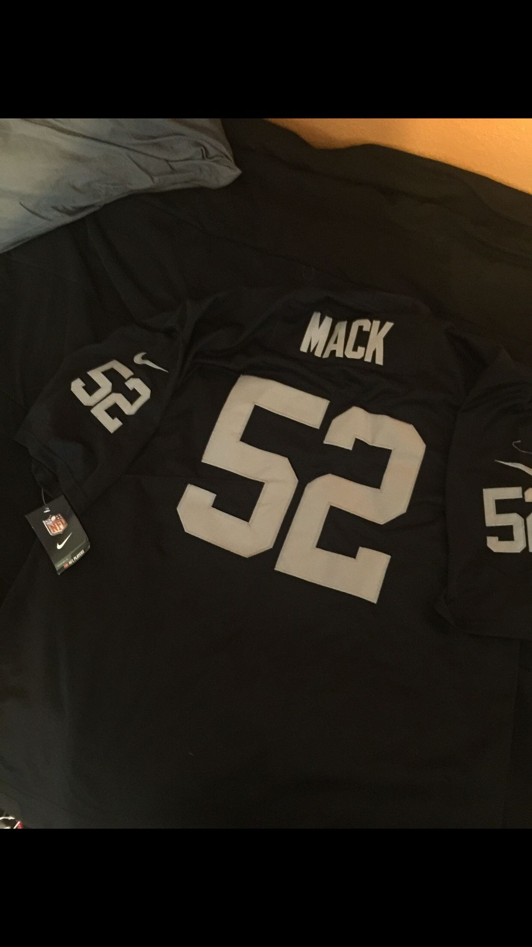 Oakland Raiders Khalil Mack jersey size: XLarge