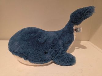 Jellycat London Wally the Whale Plush (Retired)