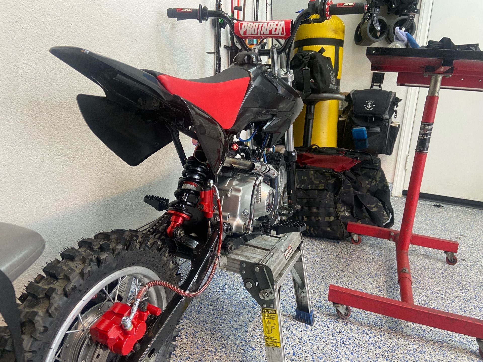 125cc custom built dirt bike