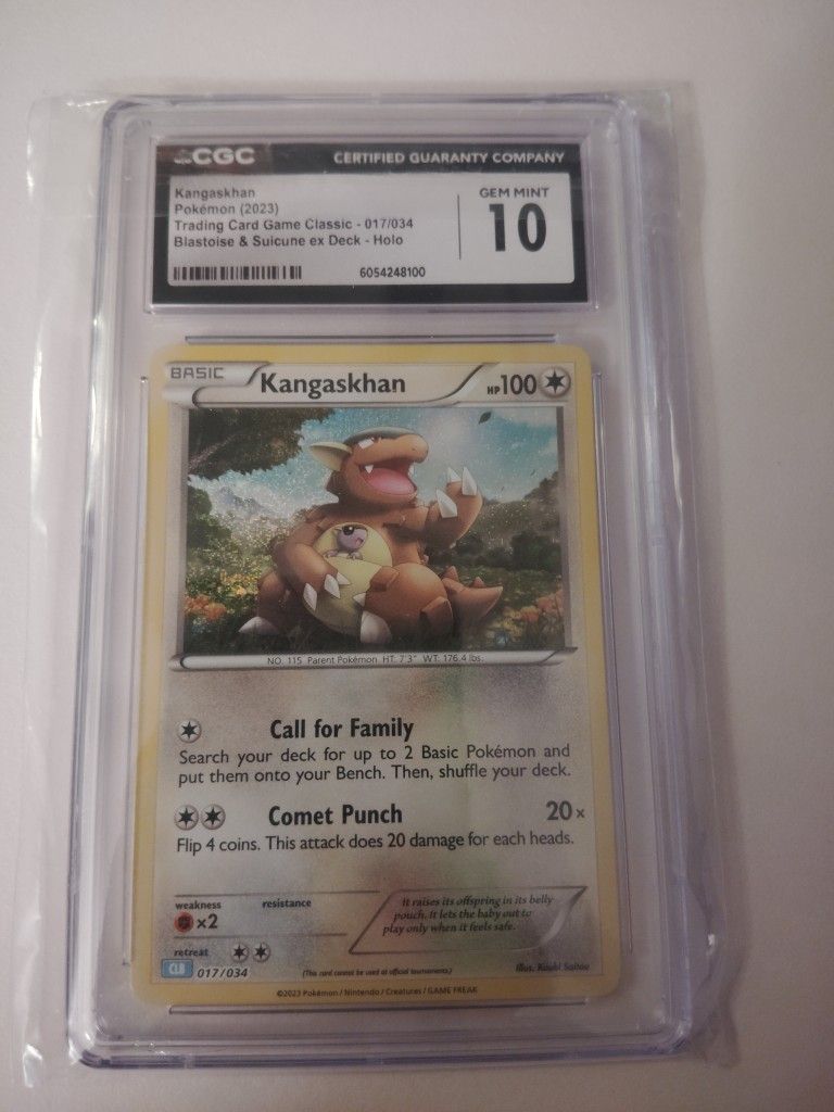 Pokemon CGC 10,