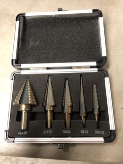Irwin step drill set