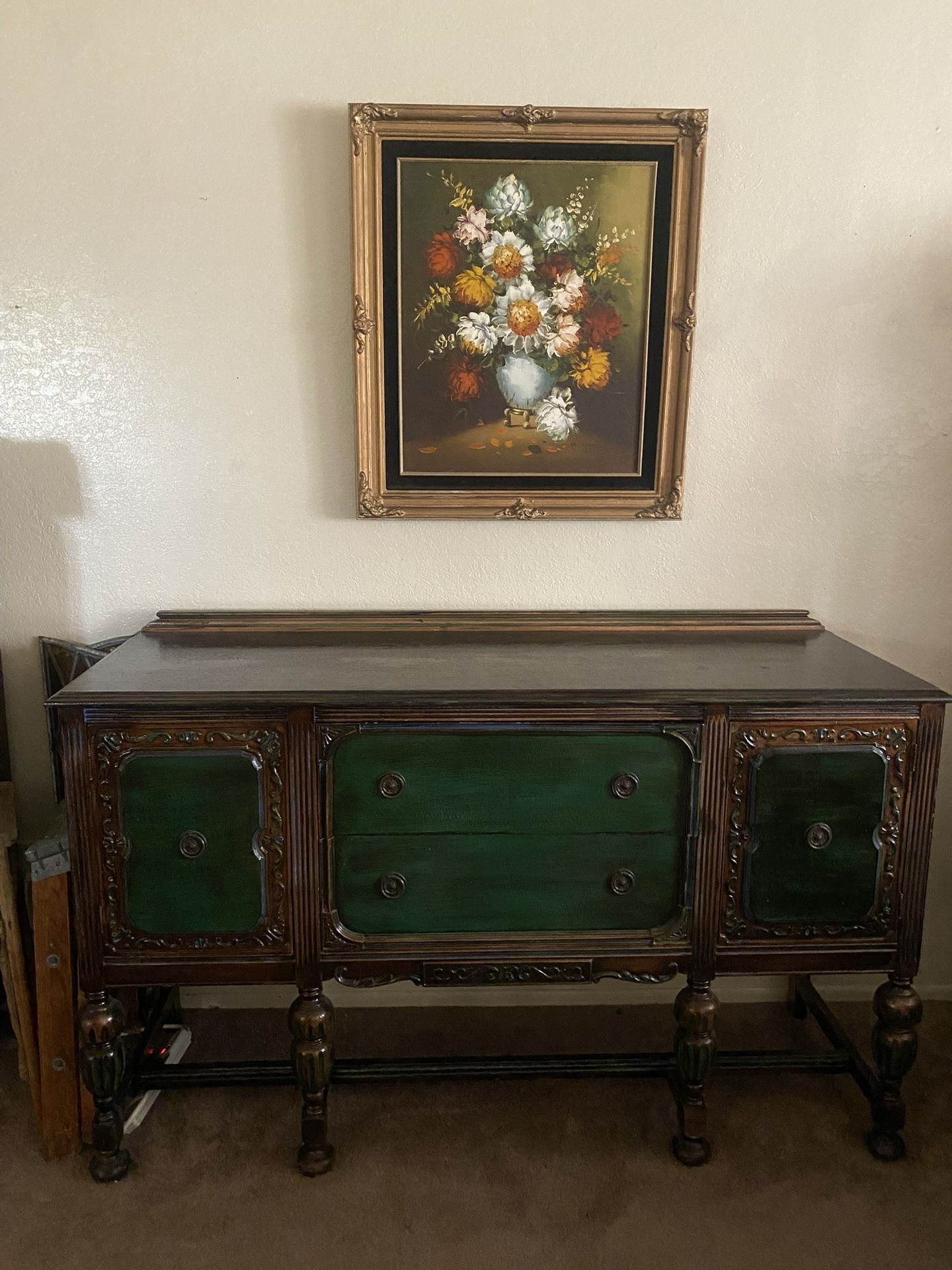 Very Nice Buffet? Cabinet Dresser Wood