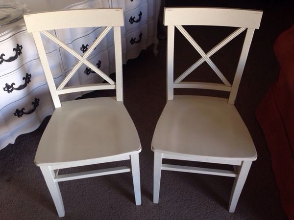 Pottery Barn Stefano Dining Chairs 2 For Sale In Los Angeles Ca