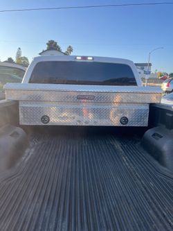 Ford f350-f250 weather guard aluminum trunk tool box