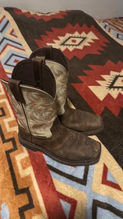 Justin steel toe boots