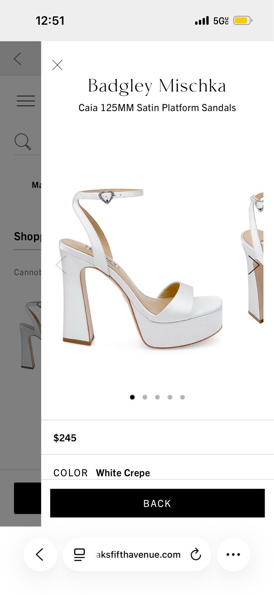 Badgley Mishka “Caia” heels - size 7.5