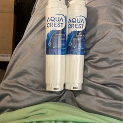 2 Aqua crest Filters  