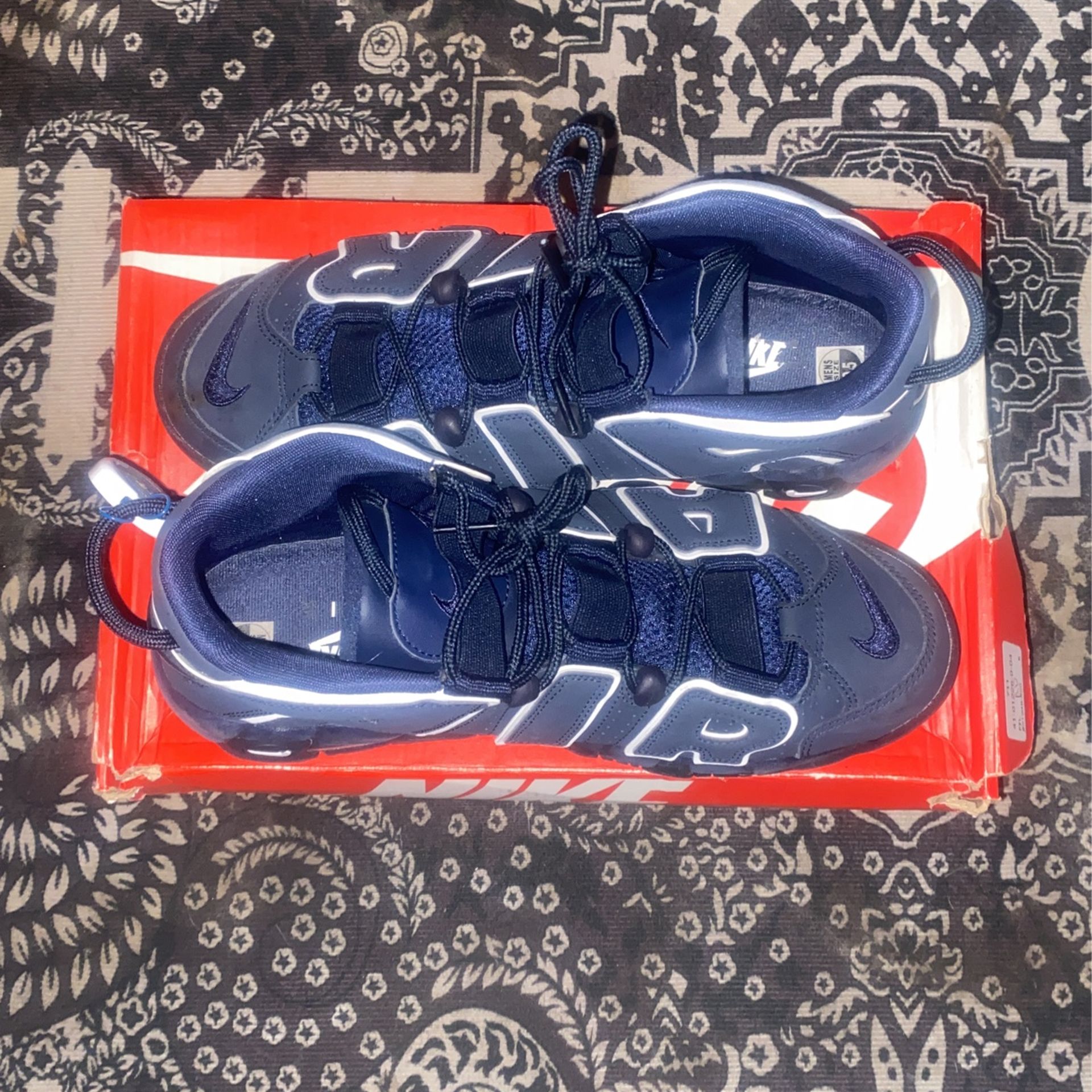 Nike Uptempo Obsidian *AUTHENTICATED*