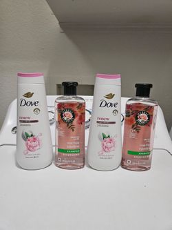 Dove,herbal essences bundle