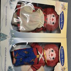 Raggedy Ann & Andy Dolls 