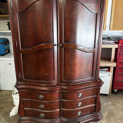 Fully Wooden Armoire 