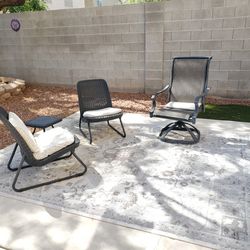Patio Furniture, Lounge Chairs, Grill