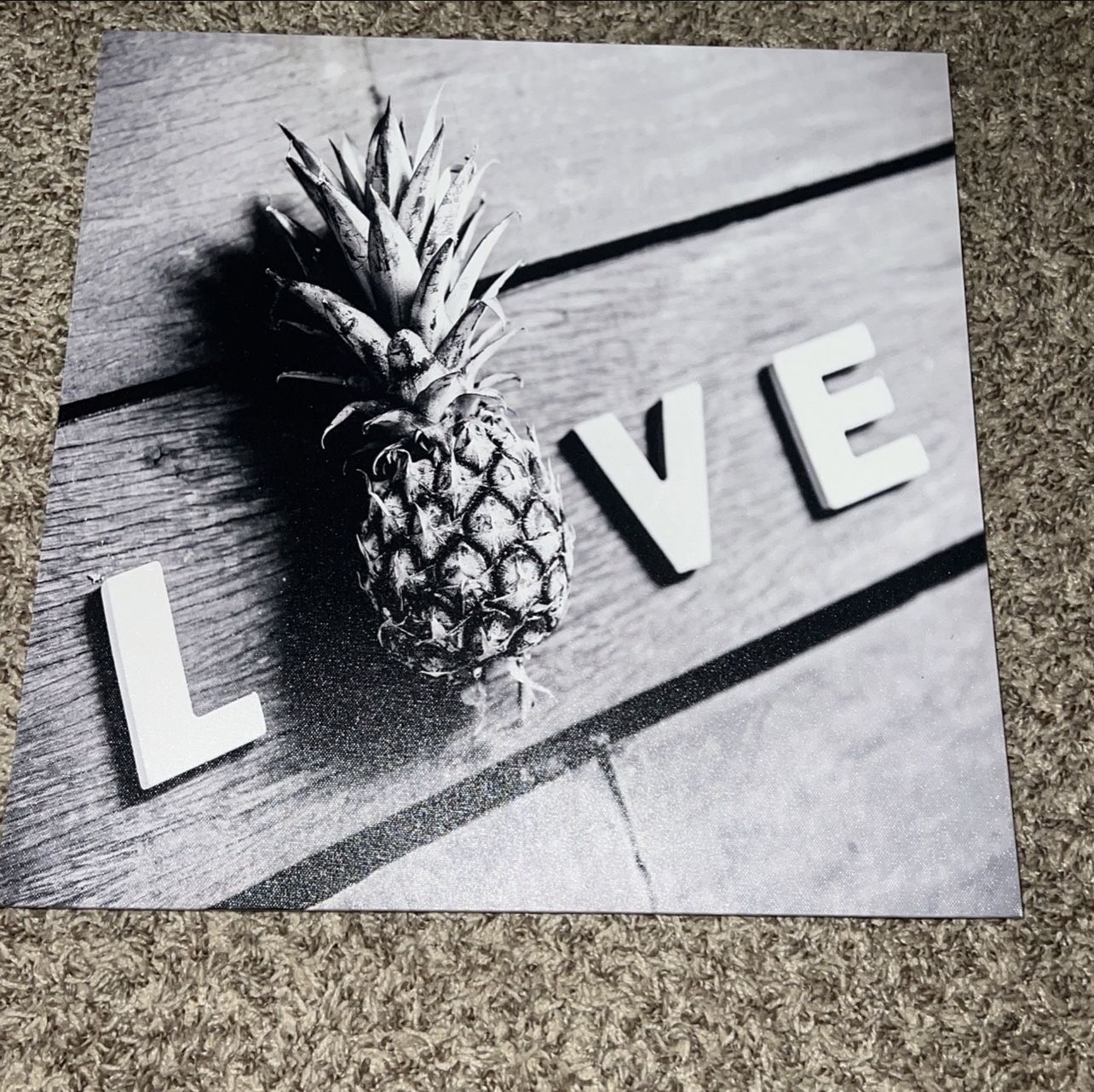 Love Pineapple Wall Art