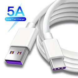 USB C cable 6.5ft 5A 40w fast charging

