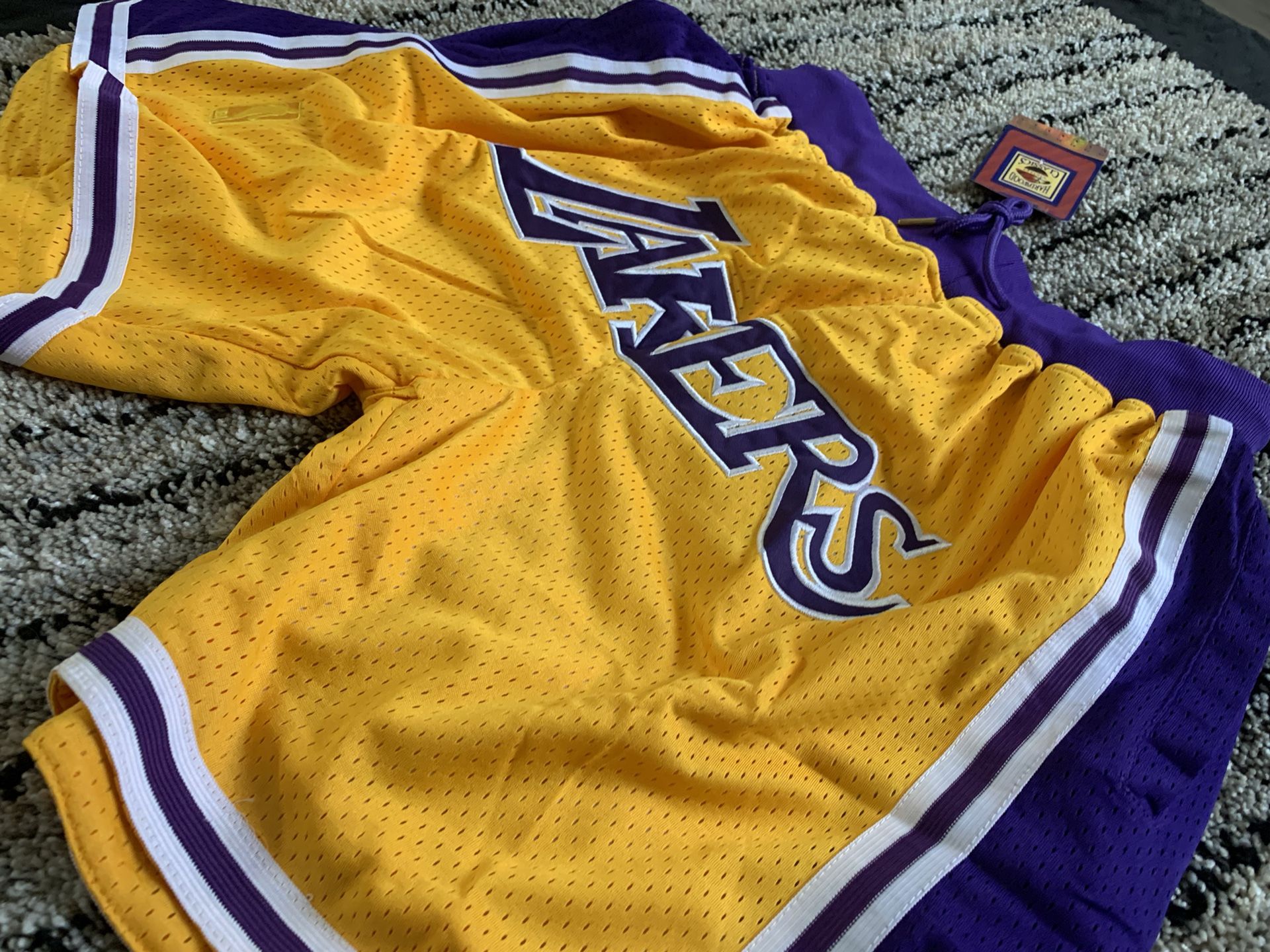 Just Don Los Angeles Lakers Shorts –