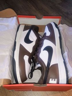 Brown/White Nike