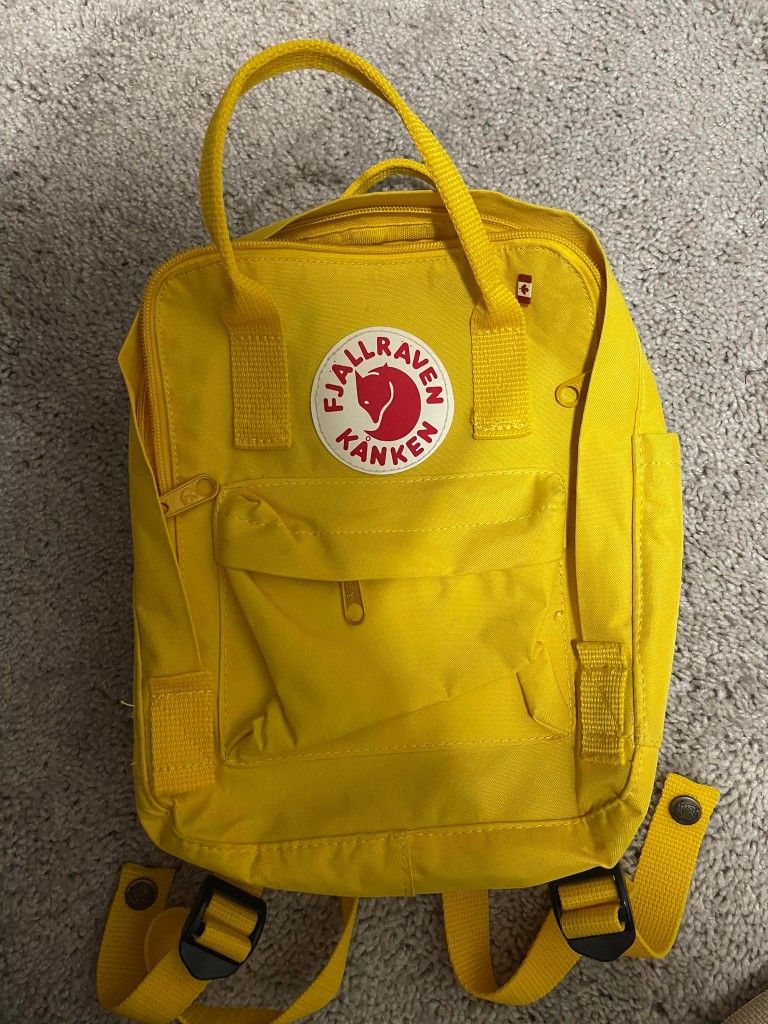 Fjall Raven Kanken Bag Yellow