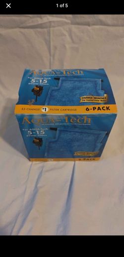 Aquarium Filter Cartridges, 4-pack