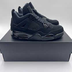 Brand New With Box Air Jordan 4 Retro Black Cat Size 10.5