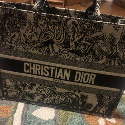 Christian Dior Bag And Matching Coin Purse