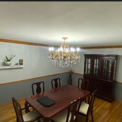 CHINA CABINET with Lights