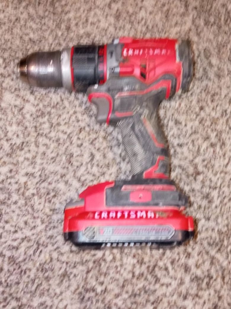 Craftsman Hammer Drill and 20v Battery