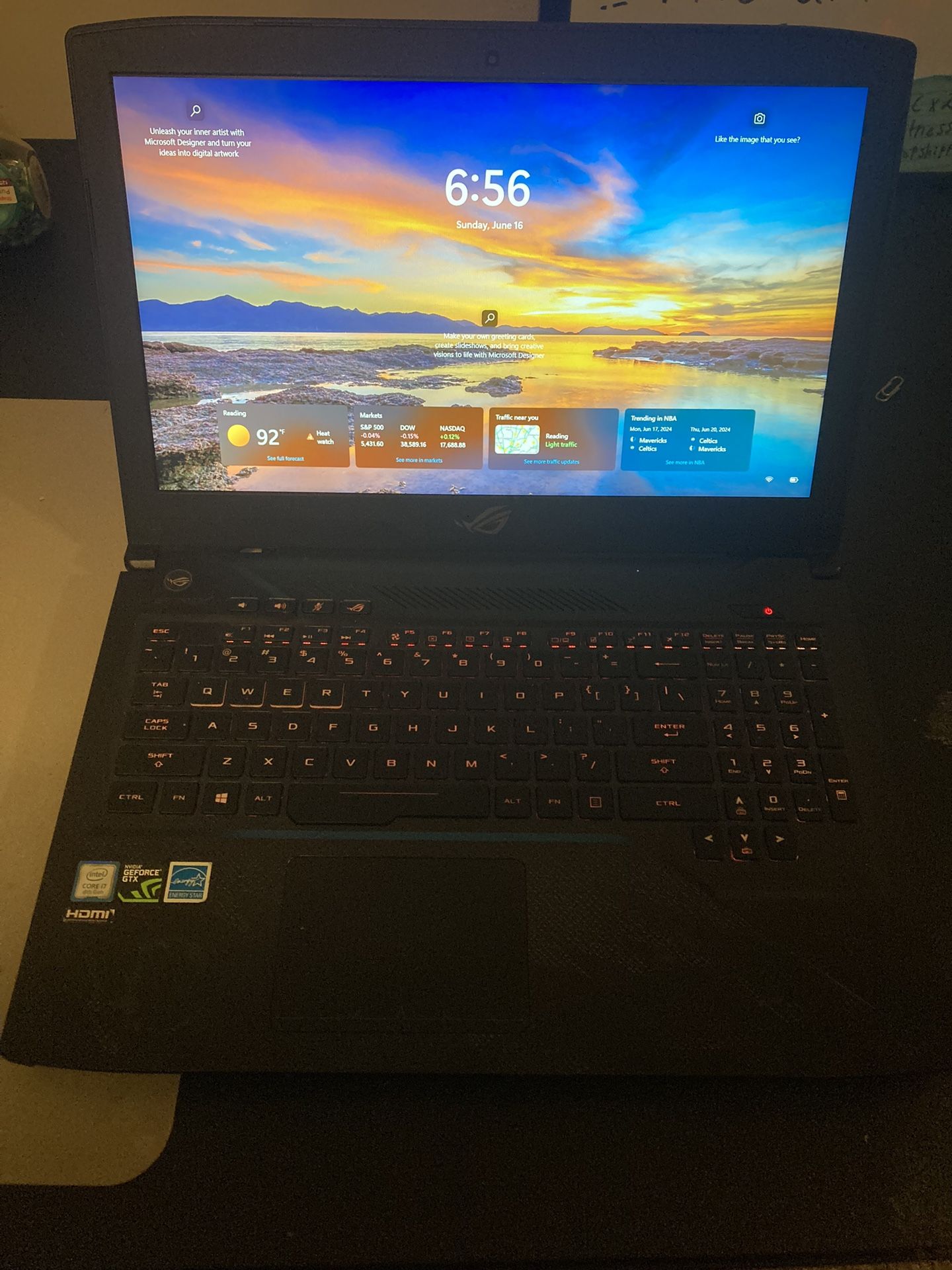 Gamer Of Republic Laptop / Asus Rog Strix 15 (GL503GE)