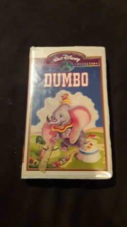 Disney masterpiece collection dumbo vhs