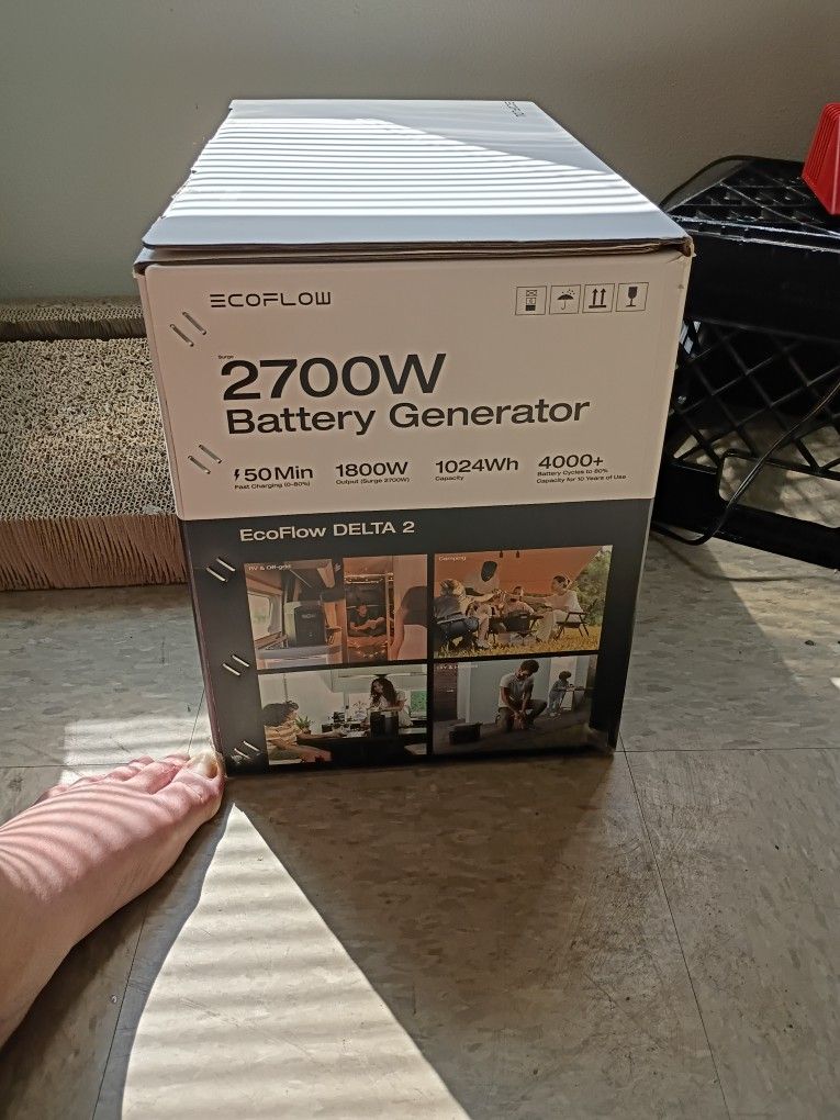 2700 Battery Generator Ecoflow