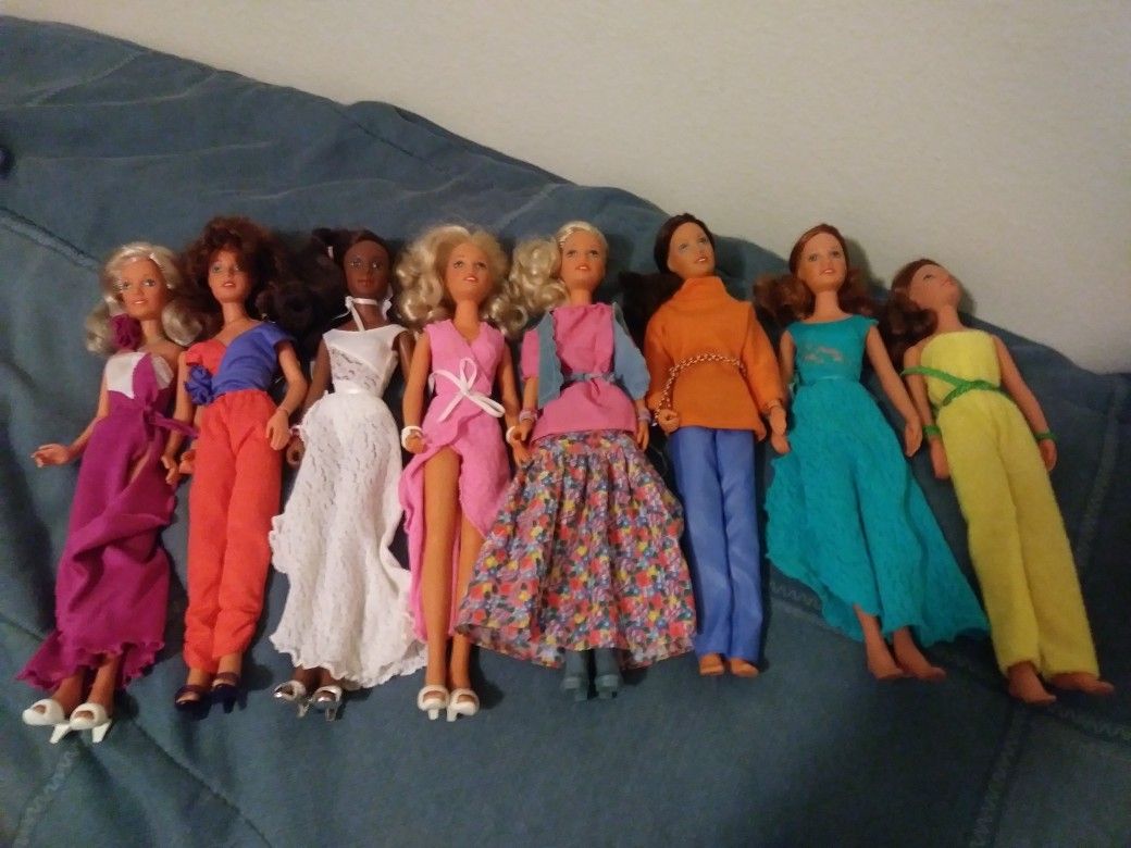 Lot of Kenner Darci dolls