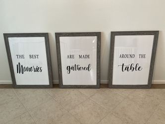 Large Framed Artwork