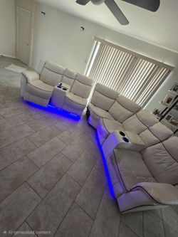 Led Sectional Sofa