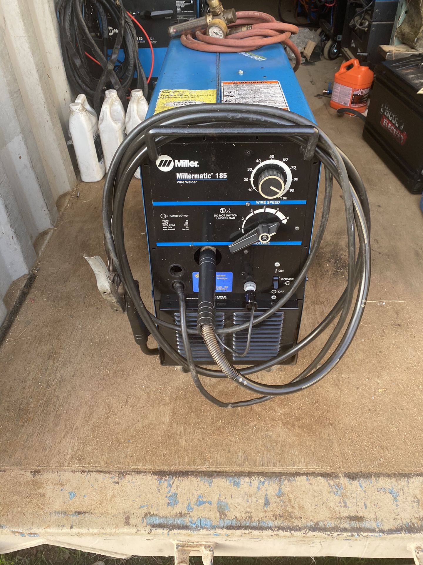 Miller Millermatic 185 Mig welder 200amps for Sale in Riverside, CA