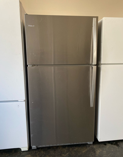 Whirlpool Top Mount Fridge Stainless Steel Energy Efficient