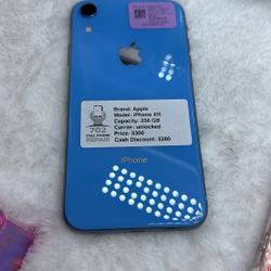 iPhone XR 256GB UNLOCKED 