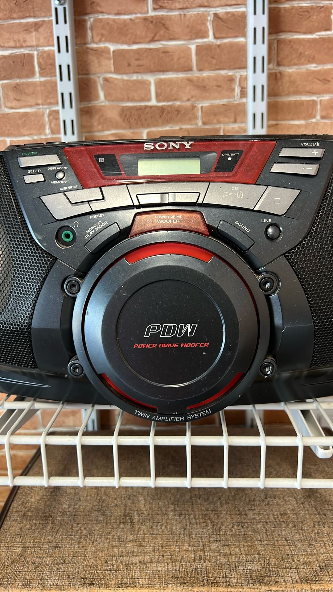 Sony Radio, And Tape And Cd